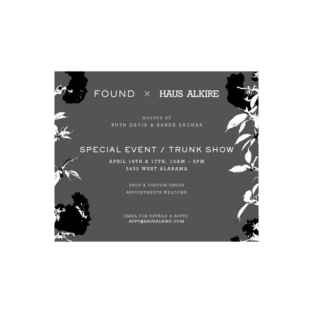 FOUND X HAUS ALKIRE