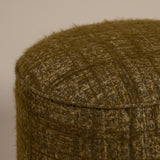 Round Stool in Brushed Wool