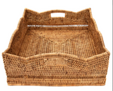Woven Scalloped Tray