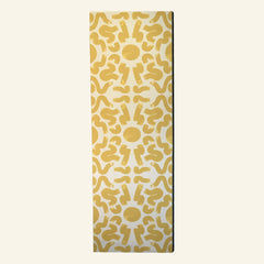 Panel Covered in Palma Wallpaper