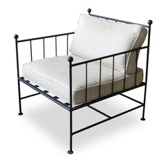 Black Iron Chair