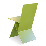 FOUND Collection Angular Steel Chair in Green