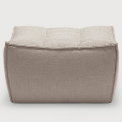 Ethnicraft N701 Footstool - Fabric Upholstered