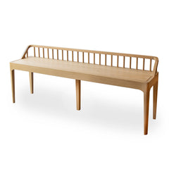 Ethnicraft Oak Spindle Bench