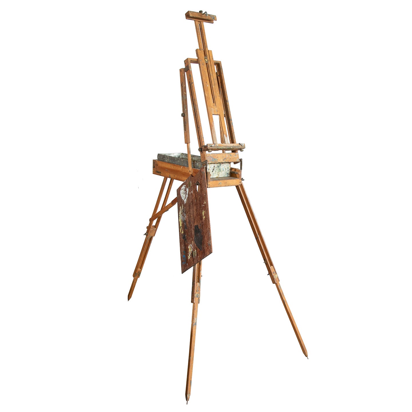Sold at Auction: VINTAGE TRIDENT PORTABLE EASEL