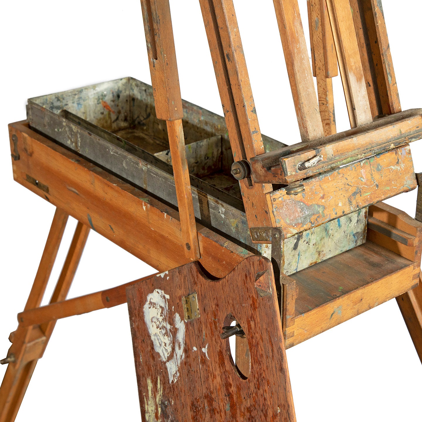Sold at Auction: VINTAGE TRIDENT PORTABLE EASEL