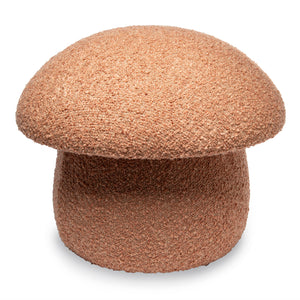 Found Collection Mushroom Stool in Dusty Peach
