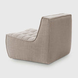 Ethnicraft N701 One Seater - Fabric Upholstered
