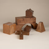 Set of Six Wooden Carpentry Practice Models