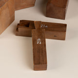 Set of Six Wooden Carpentry Practice Models