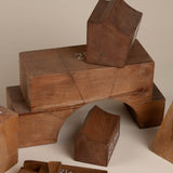 Set of Six Wooden Carpentry Practice Models