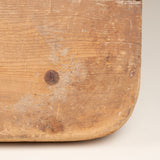 Rectangular Wood Plateau on Four-Peg Legs