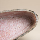 Footed Circular Ceramic Vessel, Vintage