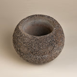 Spherical Concrete Planter, Vintage