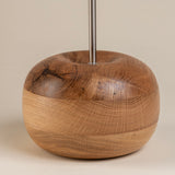 Lathe Turned Wood Lamp