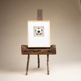 Primitive Wooden Three Legged Milking Stool