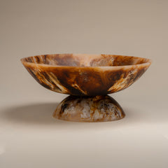 Matte Tortoise Resin Bowl