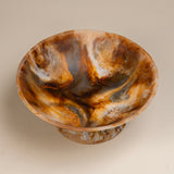 Matte Tortoise Resin Bowl