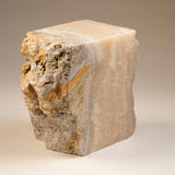 Solid Block of Zebra Onyx Side Table