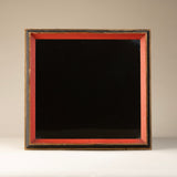 Red Vintage Frame with new mirror