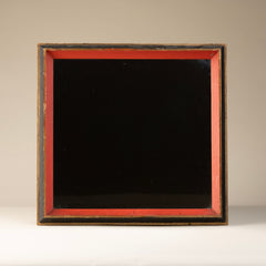 Red Vintage Frame with new mirror