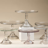 Vintage Crystal Cake Stand