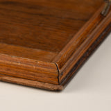 English Wood Tray with Handles, Large