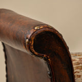 Charming Petite Leather Stool