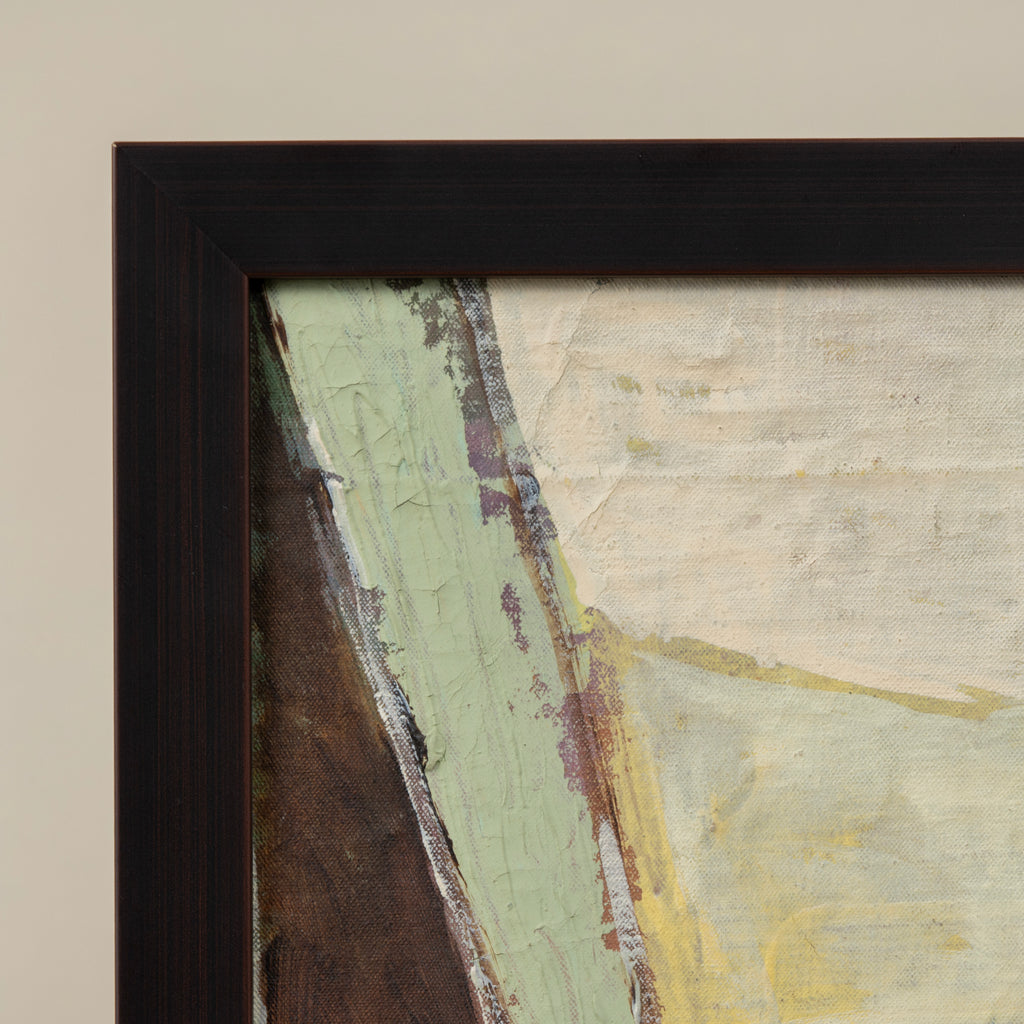 Abstract Painting in Unusual Rectangular Format – FOUND