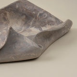 Wave Tray in Matte Marble Finish