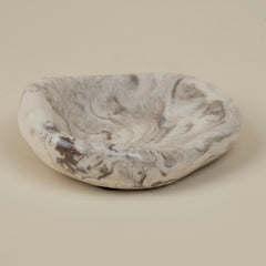 Small Hand Formed Marble Bowl