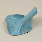 Small Wave Tray In Blue Surf