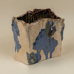 Handmade Ceramic Primitive Styled Vase