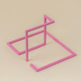 Set of Triptych Steel Sculptures in a Ombre Finish