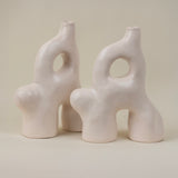 Tadelakt Organic Lamp in Travertine
