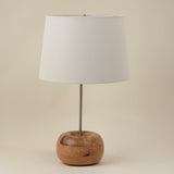 Lathe Turned Wood Lamp