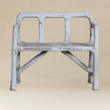 Small Vintage Cast Concrete Bench