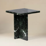 Set of Green Marble Nesting Tables