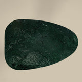 Cantilevered Green Marble Side Table/ Available for reorder.