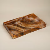 Tortoiseshell Rectangular Tray