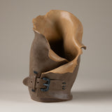Handmade Belted Buckle Vase