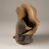 Handmade Belted Buckle Vase