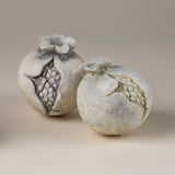 Cast Stone Set Pomegranate