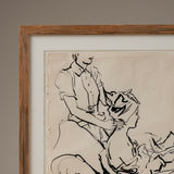 Charming Drawings from the Helena Rubinstein Salon by Jean Pages