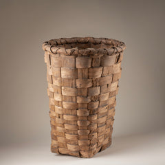 Tall Rustic Woven Basket