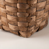 Tall Rustic Woven Basket