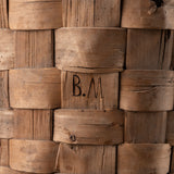 Tall Rustic Woven Basket
