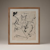 Charming Drawings from the Helena Rubinstein Salon by Jean Pages
