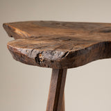 Charming Primitive Wood Side Table