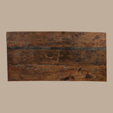 Wide Folding Table from Reclaimed Wood